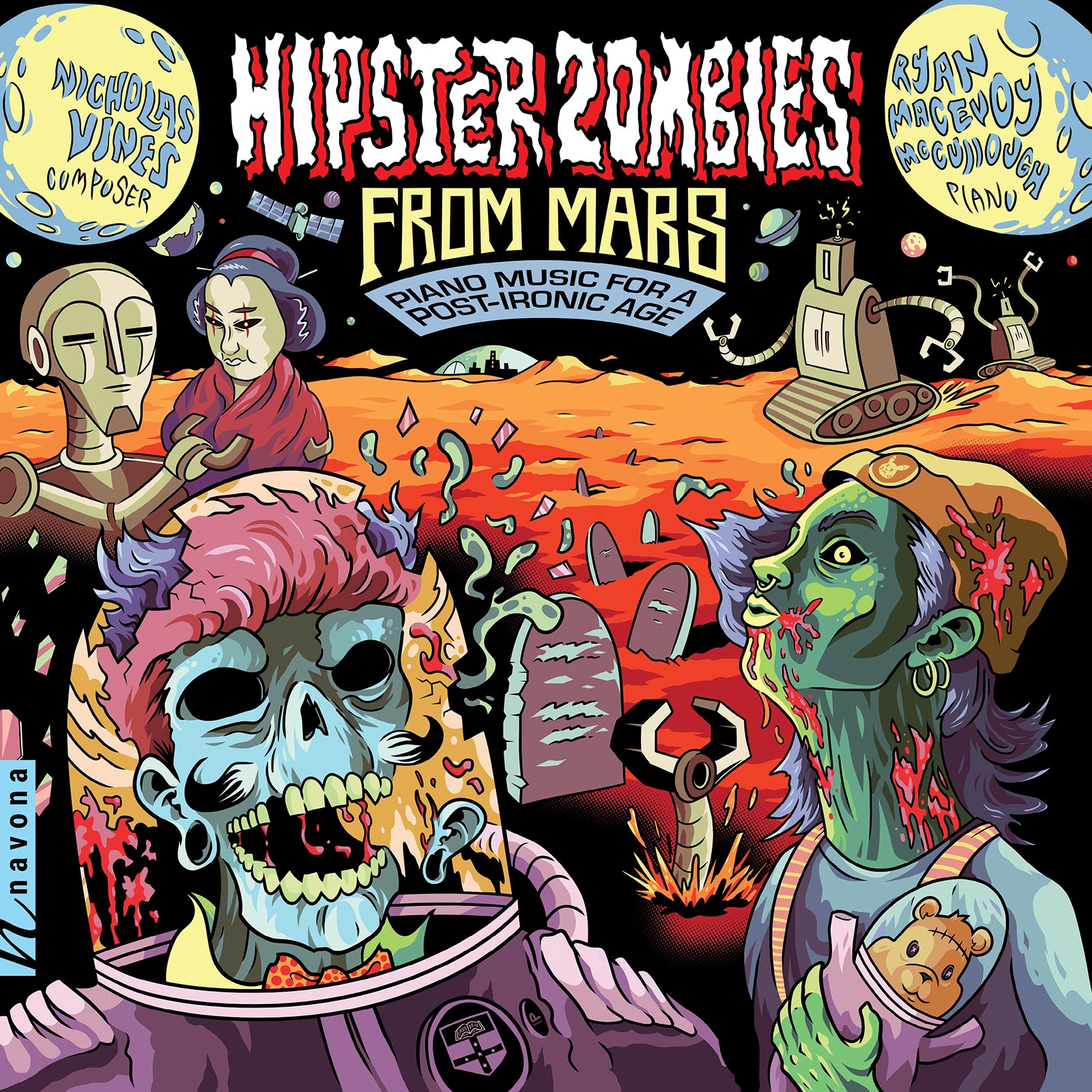 Hipster Zombies From Mars
