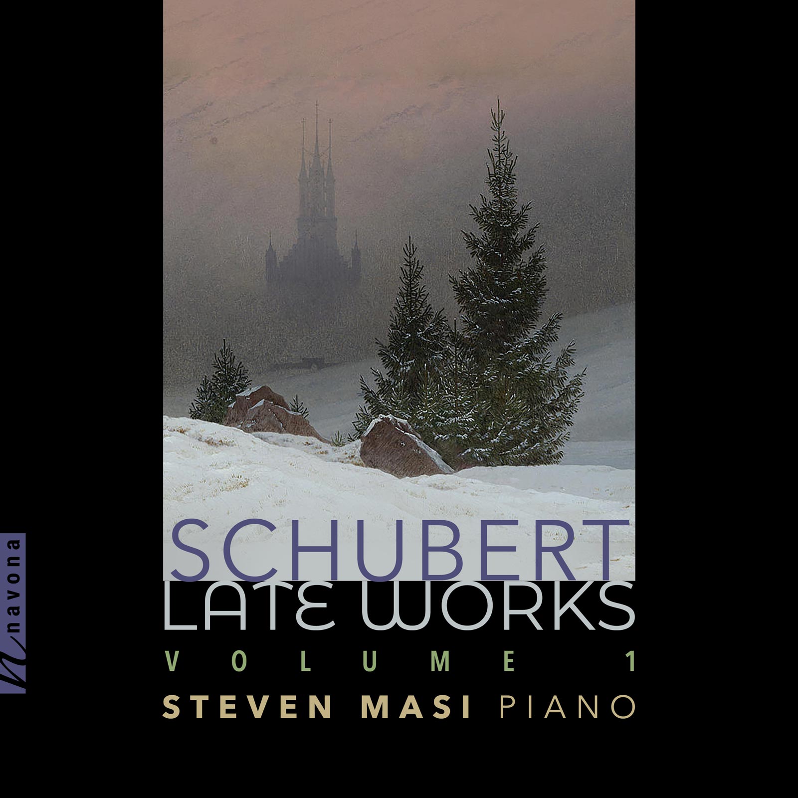 Schubert Late Works Volume 1 - album cover